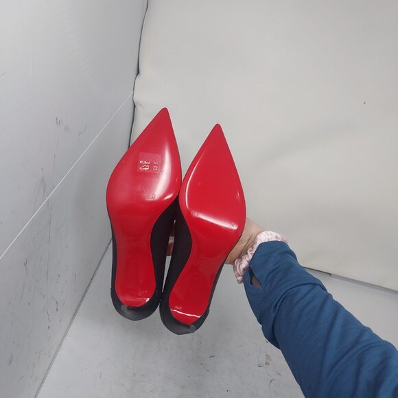 CHRISTIAN LOUBOUTIN Sporty Kate Black Pump Heel Shoe - Picture 2 of 9